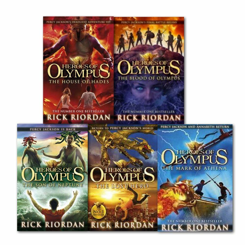 Percy Jackson The Heroes of Olympus (5books)(Random House) by Penguin