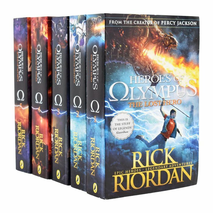 Percy Jackson The Heroes of Olympus (5books)(Random House) by Penguin