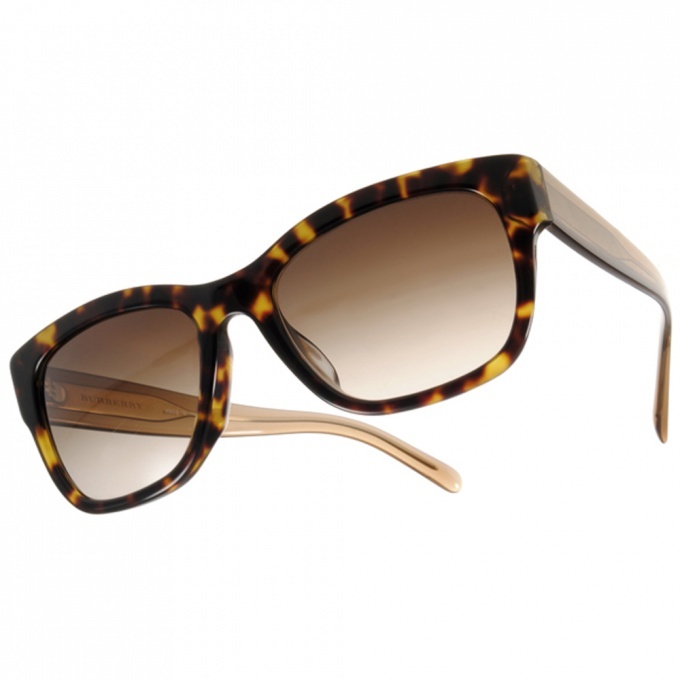 【BURBERRY】BU4188F 350613 時尚方框太陽眼鏡