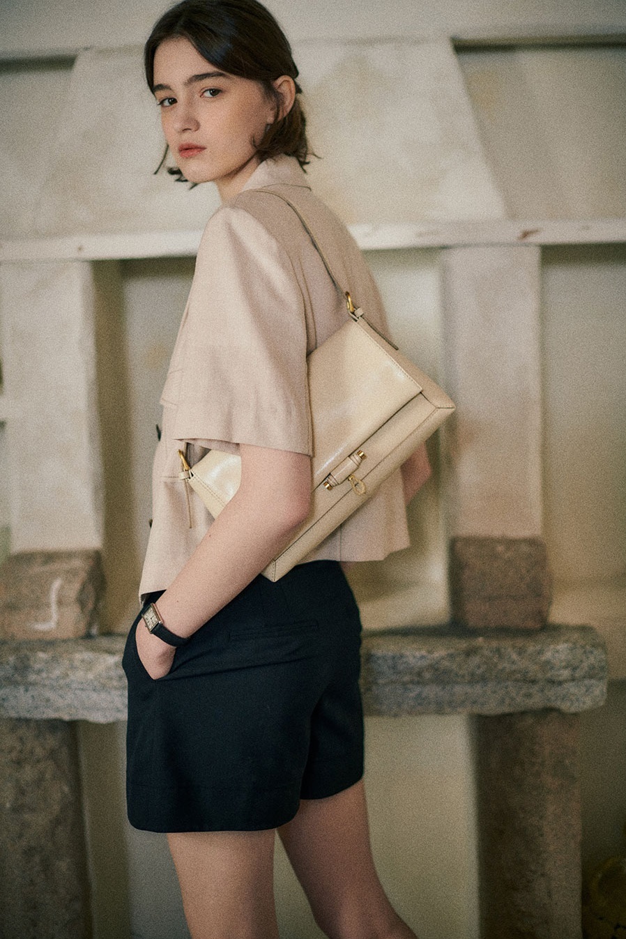 【LOEUVRE】★Sac de Jardin Small ショルダーバッグ ☆送料・関税込☆LOEUVRE☆Sac de Jardin Small☆バッグ☆