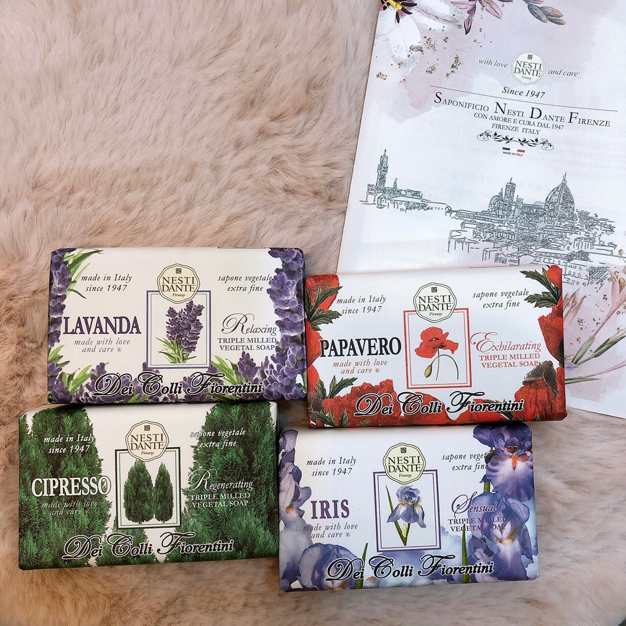 Nesti Dante 義大利手工皂/香氛皂 天然花妍系列250g