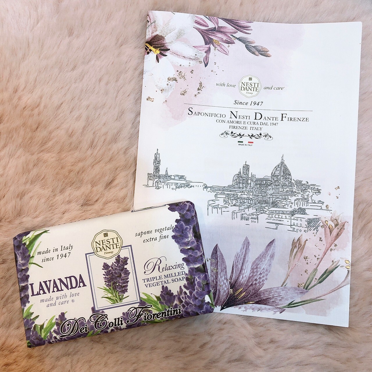 Nesti Dante 義大利手工皂/香氛皂 天然花妍系列250g