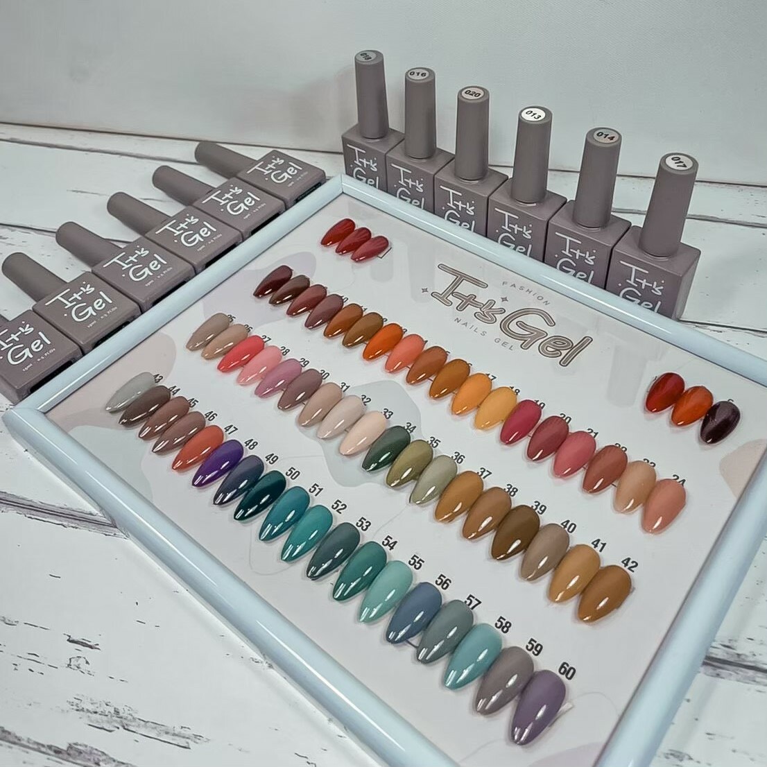 IT'S GEL#8咖啡紅棕