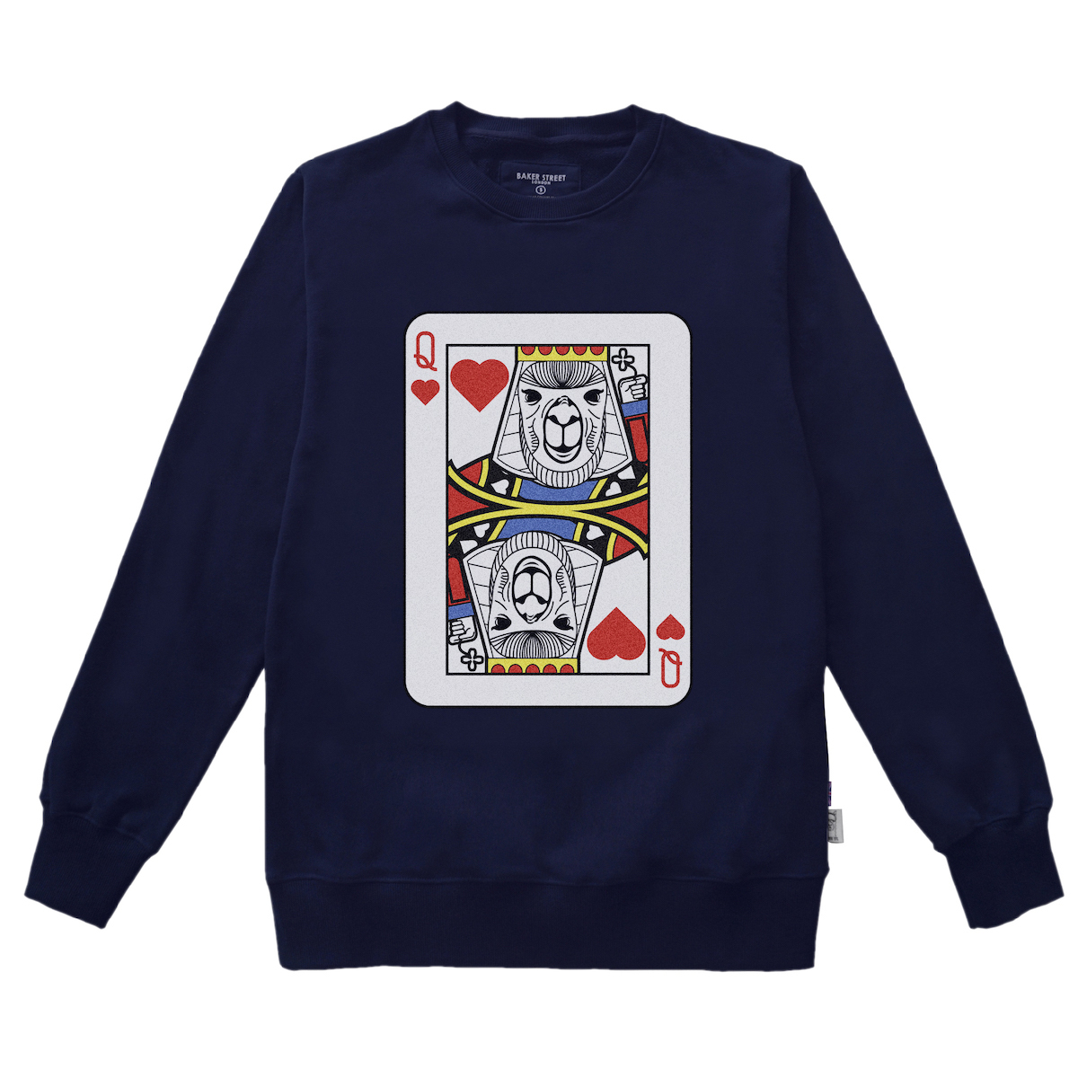 Alpaca Poker Queen 高磅數長袖圓T