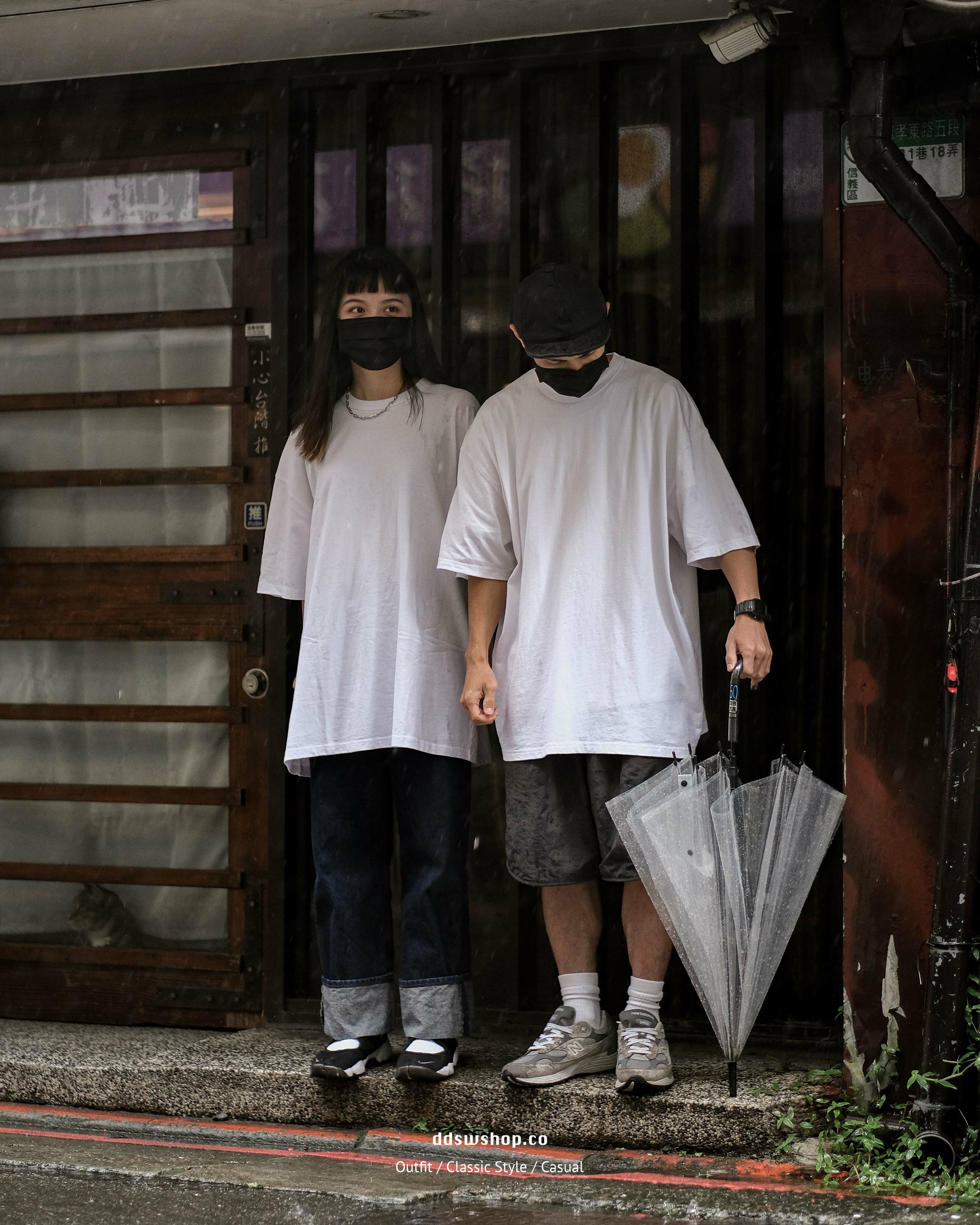 NAUTICA Crewneck Tee 短袖 素TEE組合包 白色 灰色