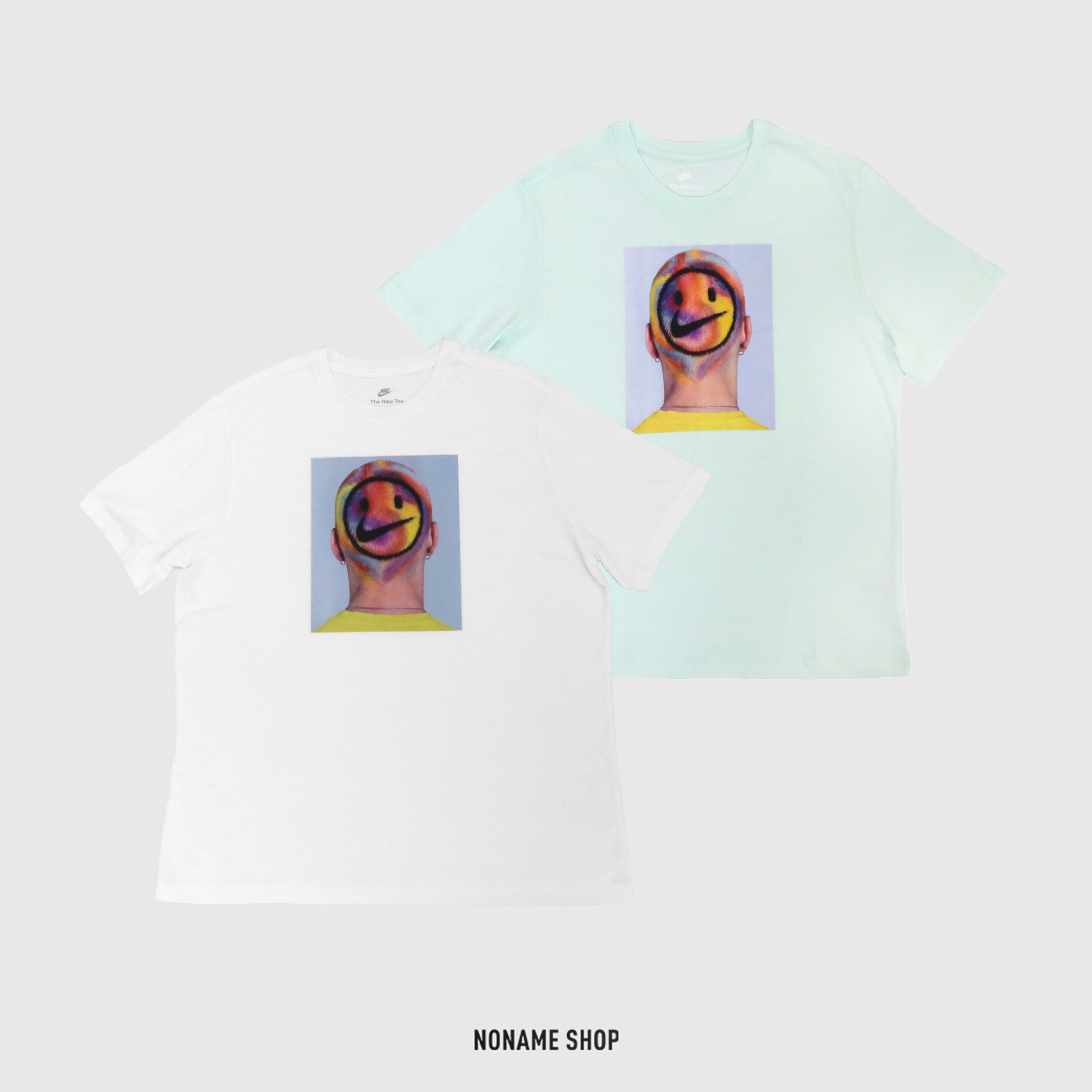 💥出清特價💥 NIKE SPORTSWEAR 炫彩 後腦杓 微笑 短TEE 兩色 (男款)