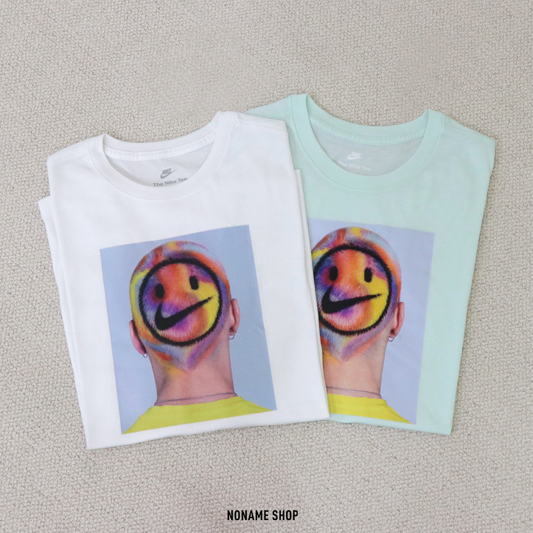 💥出清特價💥 NIKE SPORTSWEAR 炫彩 後腦杓 微笑 短TEE 兩色 (男款)