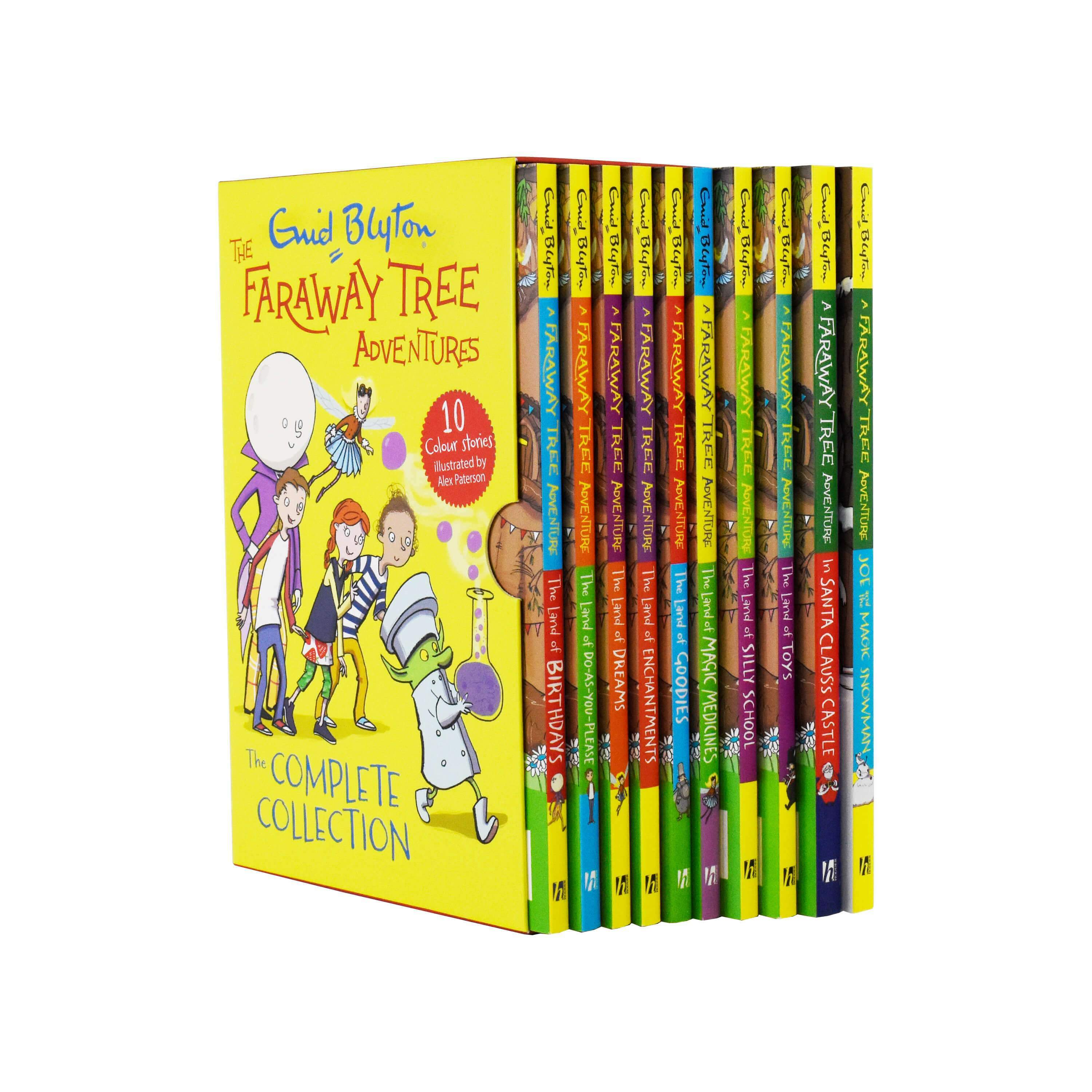 Enid Blyton the faraway tree adventure 10 books