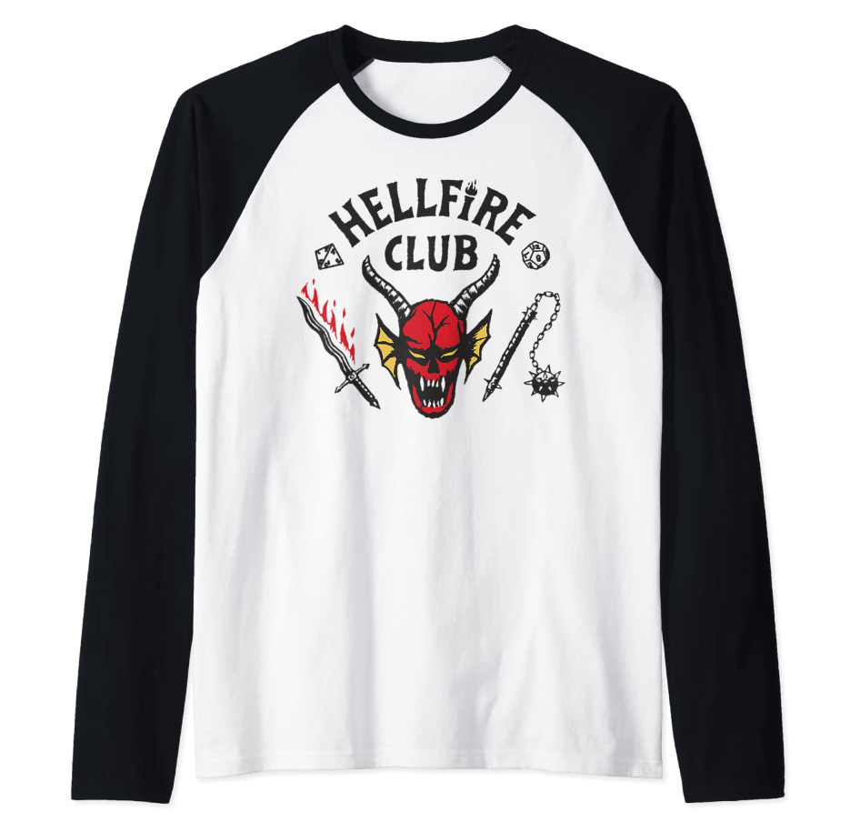 Stranger Things - 第五季限量周邊 / 長襪 / 地獄火俱樂部 Hellfire Club 系列服飾專區 / 官方海報 - 怪奇物語