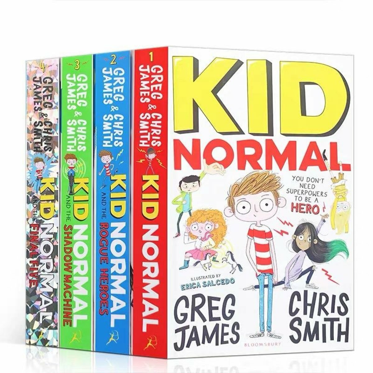 Kid Normal Bundle collection (4 Books) by Greg James , Chris Smith