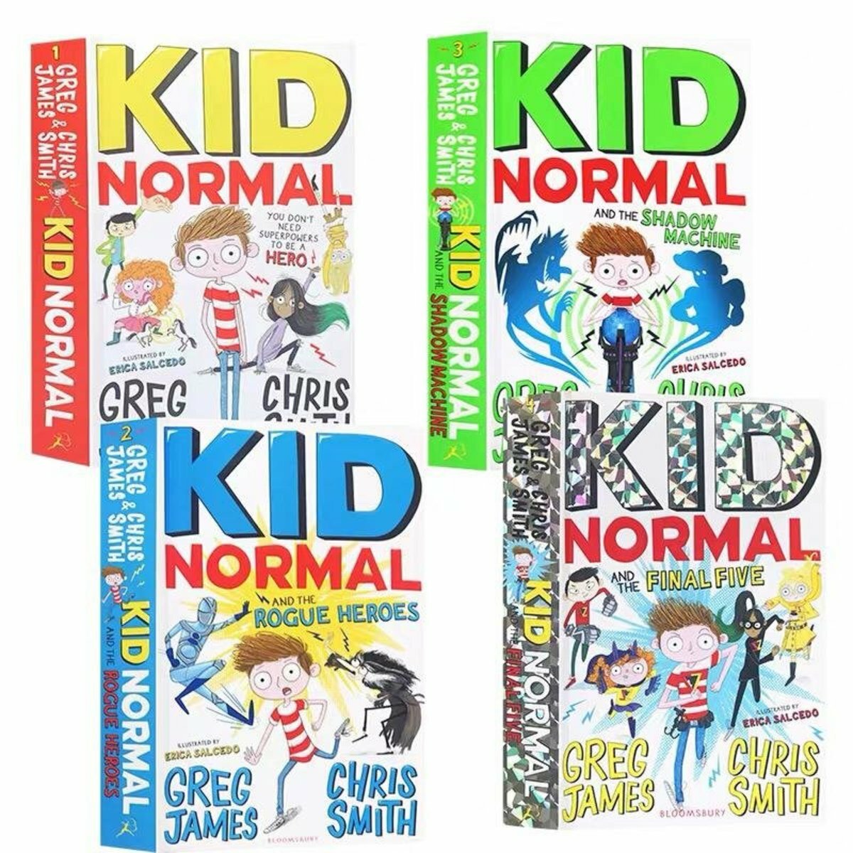 Kid Normal Bundle collection (4 Books) by Greg James , Chris Smith