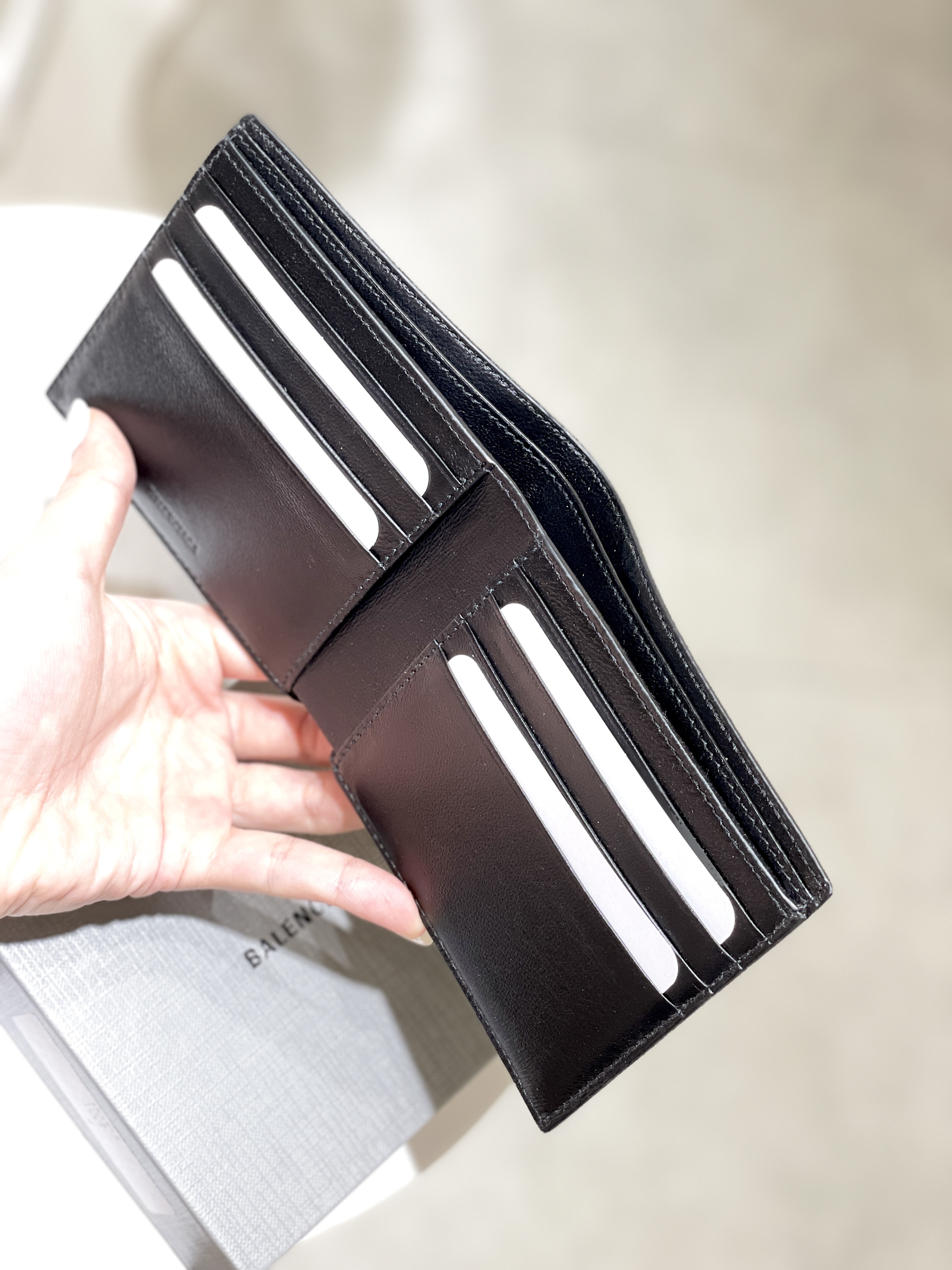 BALENCIAGA Cash Square Folded Wallet