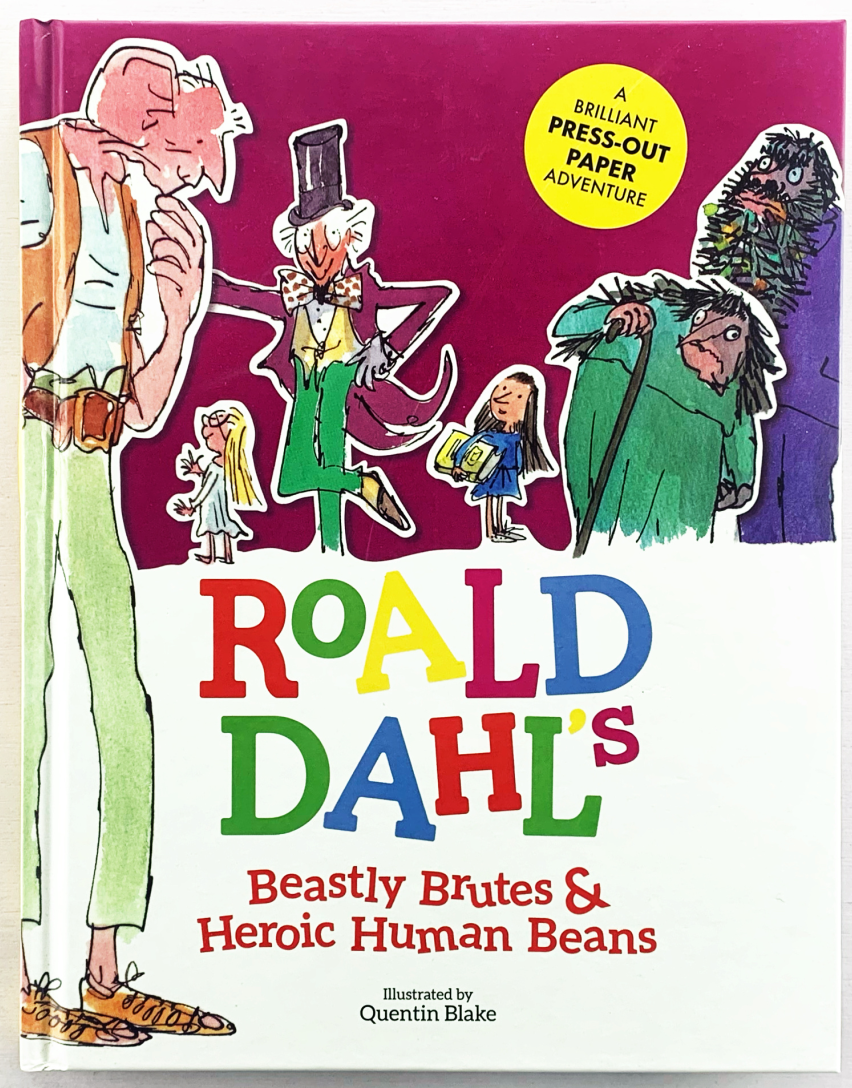 Roald Dahl's 2 books Bundle Beastly Brutes & Heroic Human Beans & Never Grow Up