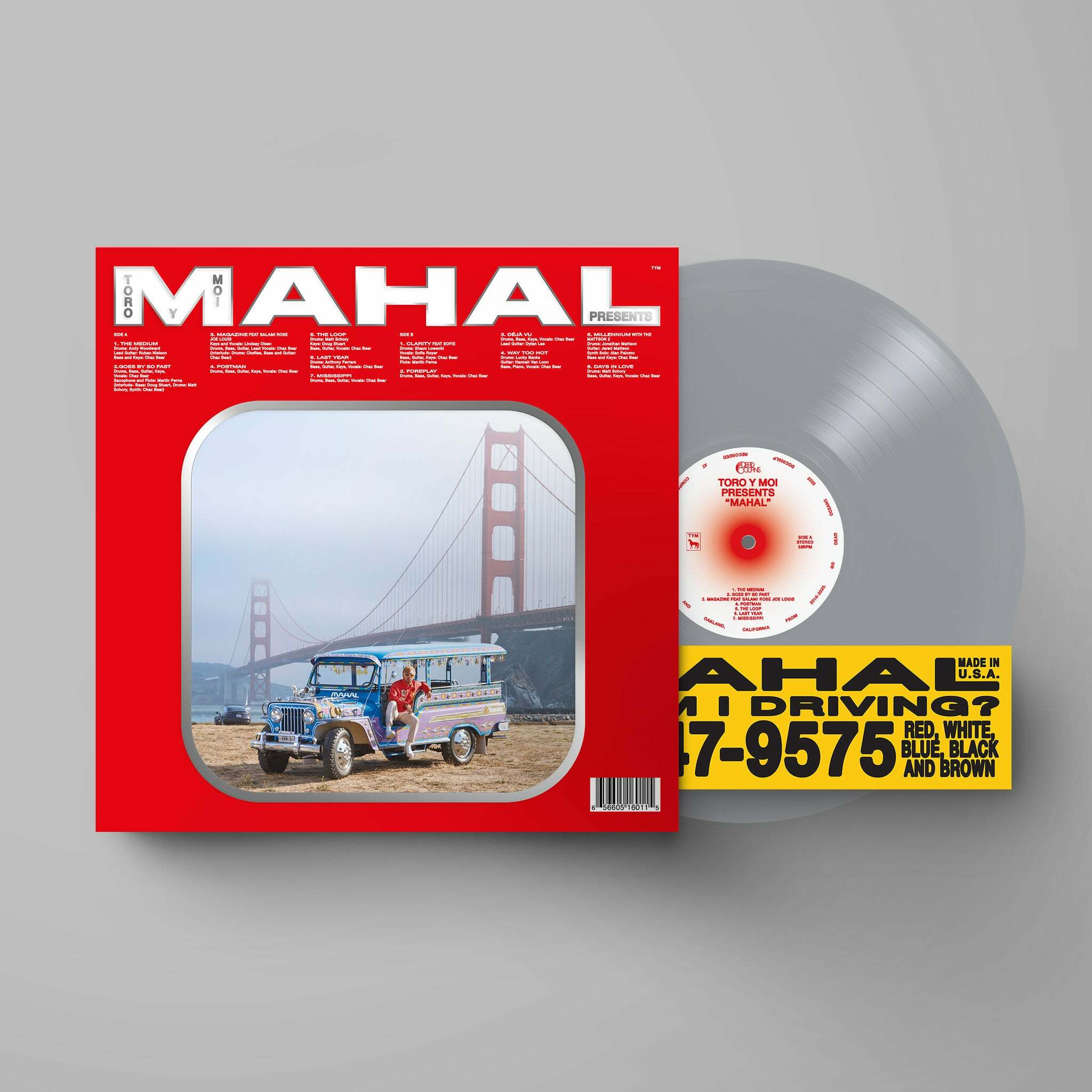 Toro y Moi《Mahal》（銀膠LP）
