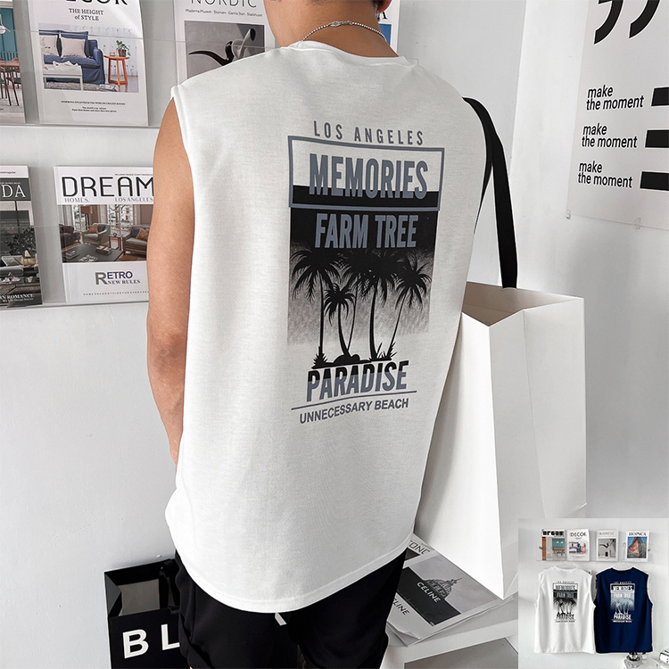 PARADISE 太空棉寬肩背心