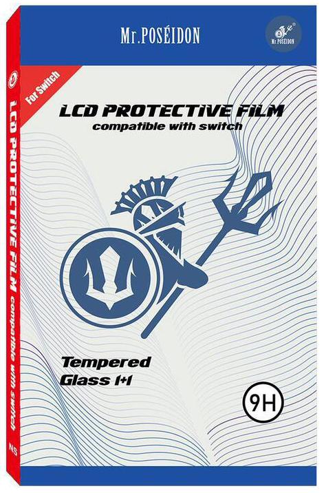 NS 海神鋼化保護貼 單片裸裝