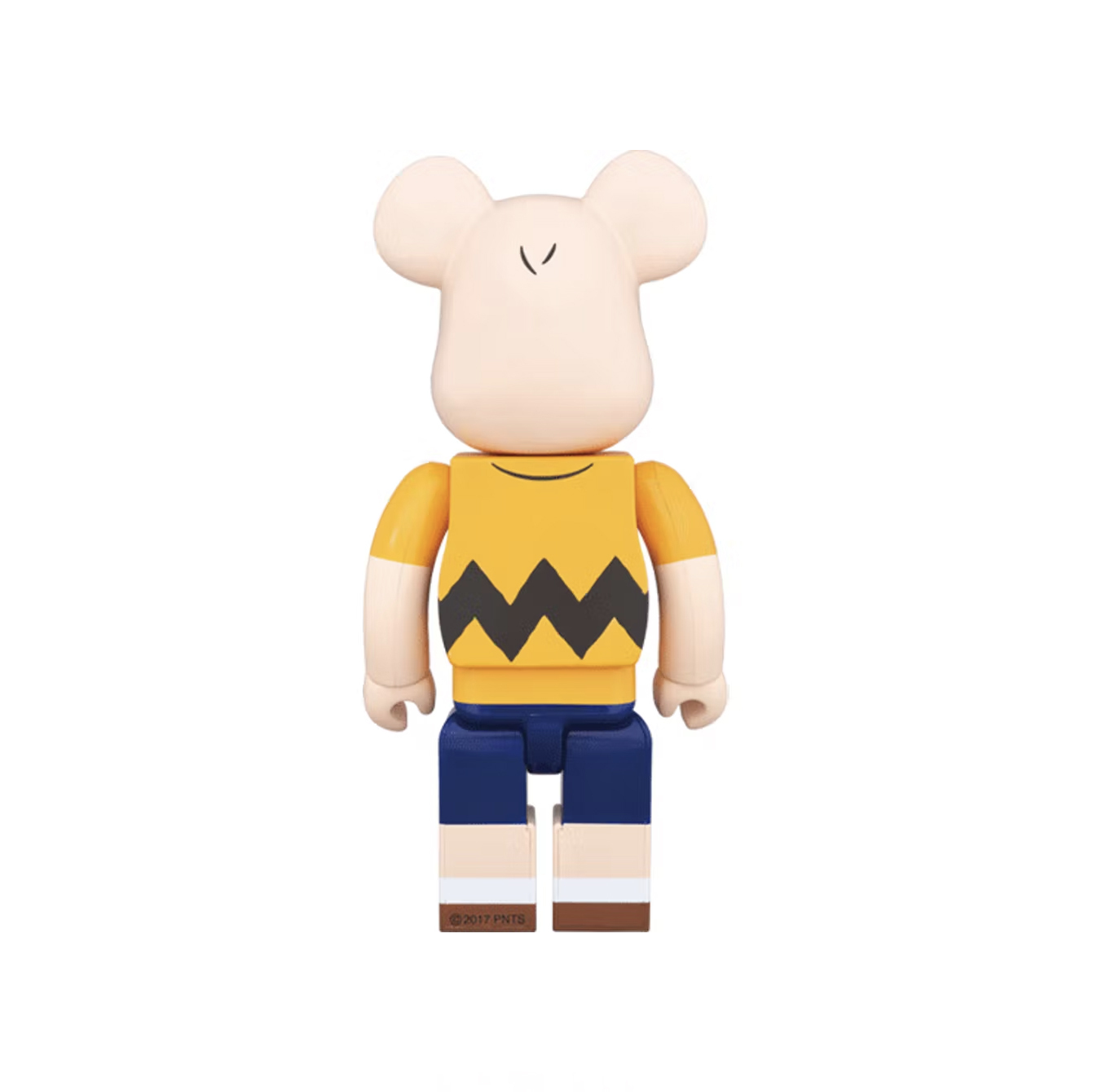 BE@RBRICK X PEANUTS B@ 1000% CHARLIE BROWN 查理布朗