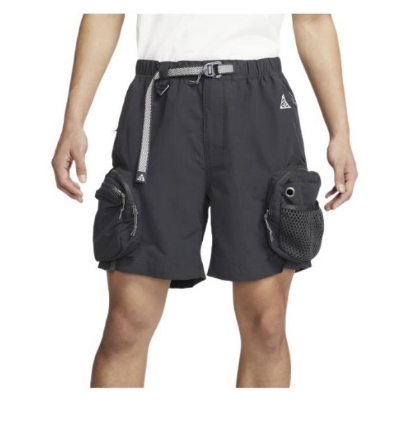 Nike ACG "Snowgrass" 純色工裝短褲 男款 黑色