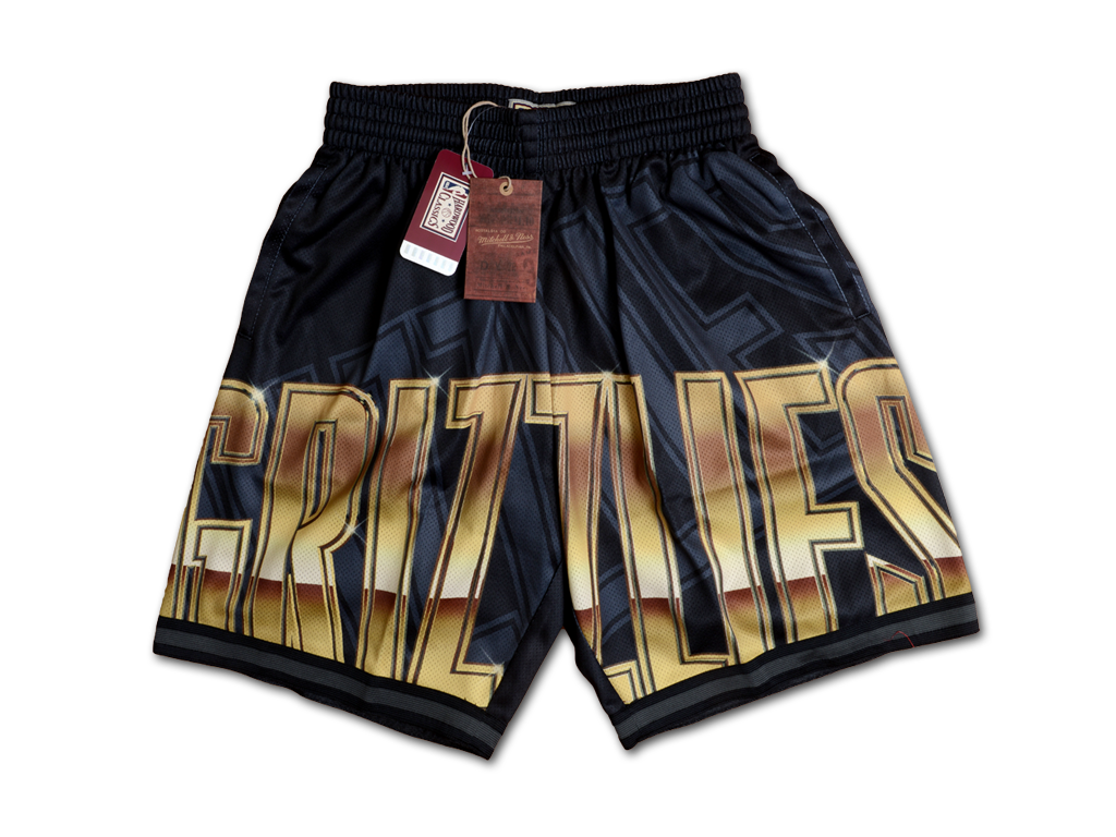 Mitchell & Ness 溫哥華灰熊隊 Big Face 4.0 球褲