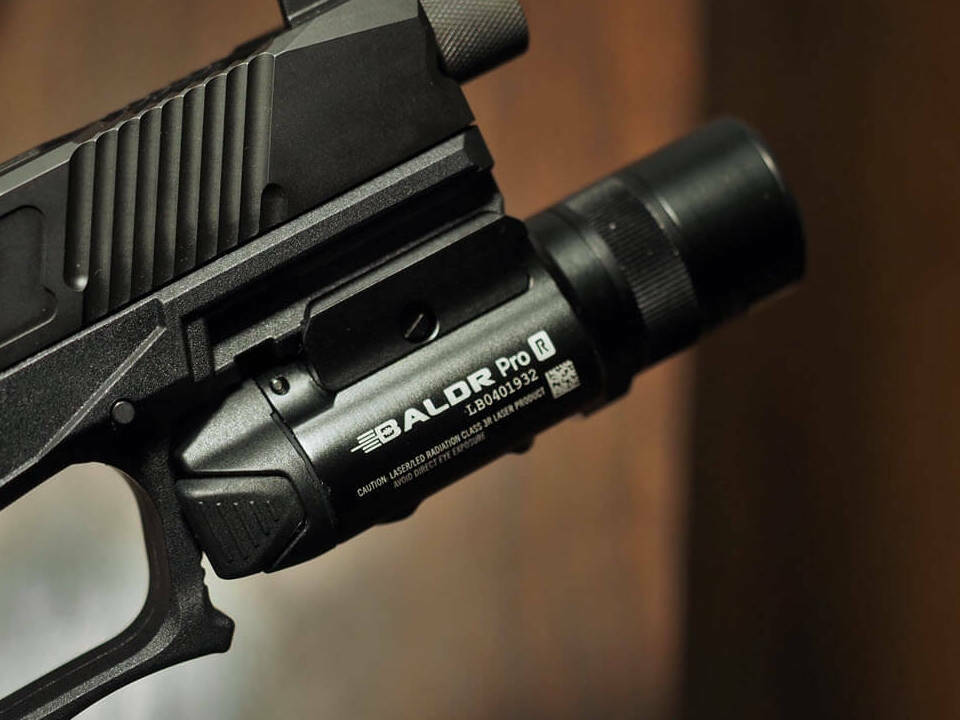 Olight Baldr Pro R 1350lm 200m Green Laser WML