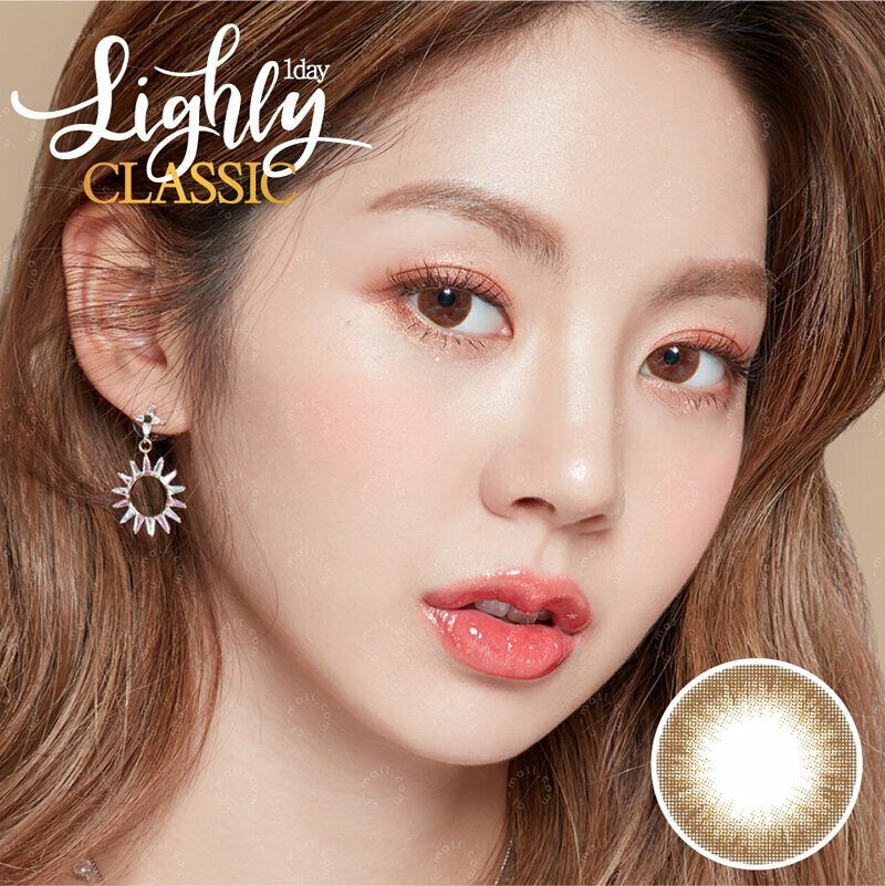 [預訂] Lenstown Lighly Classic 每日拋棄彩妝隱形眼鏡｜每盒20片 ( Light Brown )