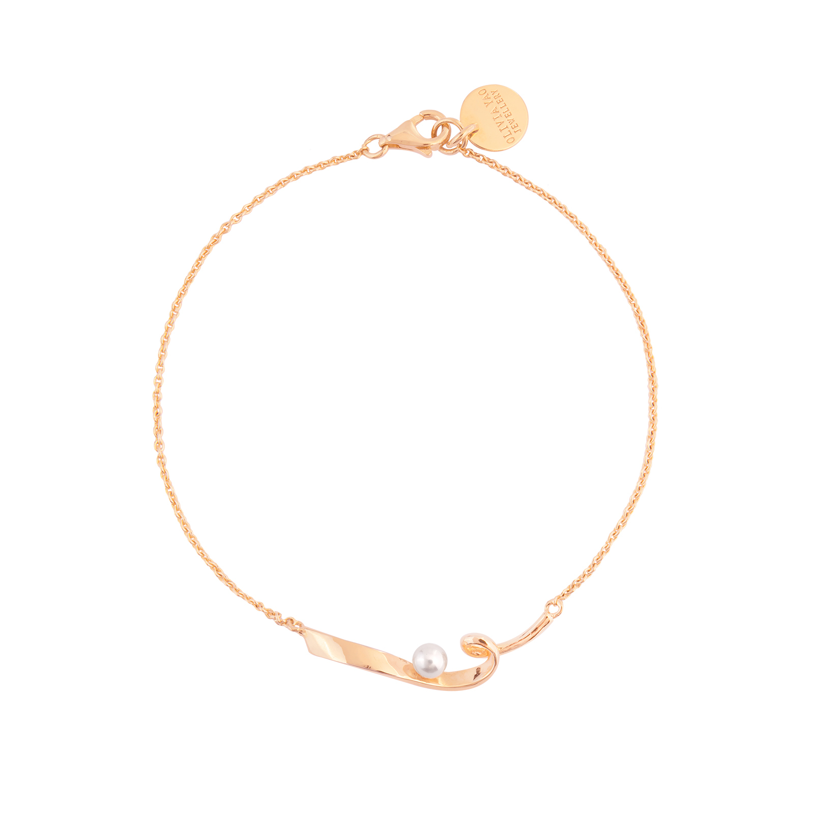 Customizable engraving 】New Snapdragon Rose Golden Bracelet - Shop Olivia  Yao Jewellery Bracelets - Pinkoi