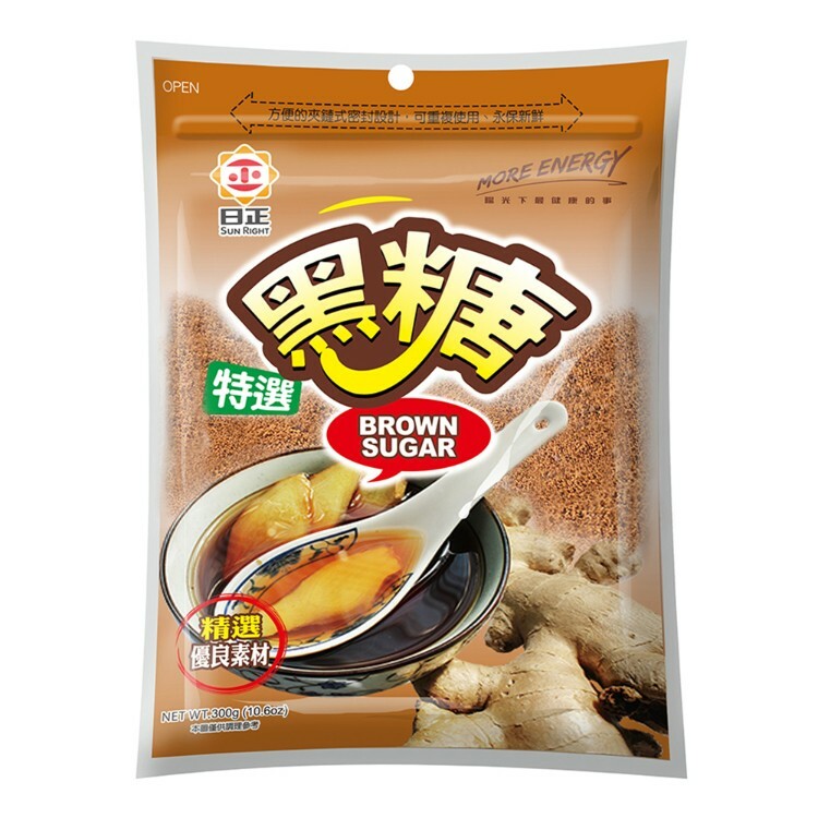 【日正】特選黑糖粉 300g  ~驅寒·營養·美味~沖泡可直接飲用~