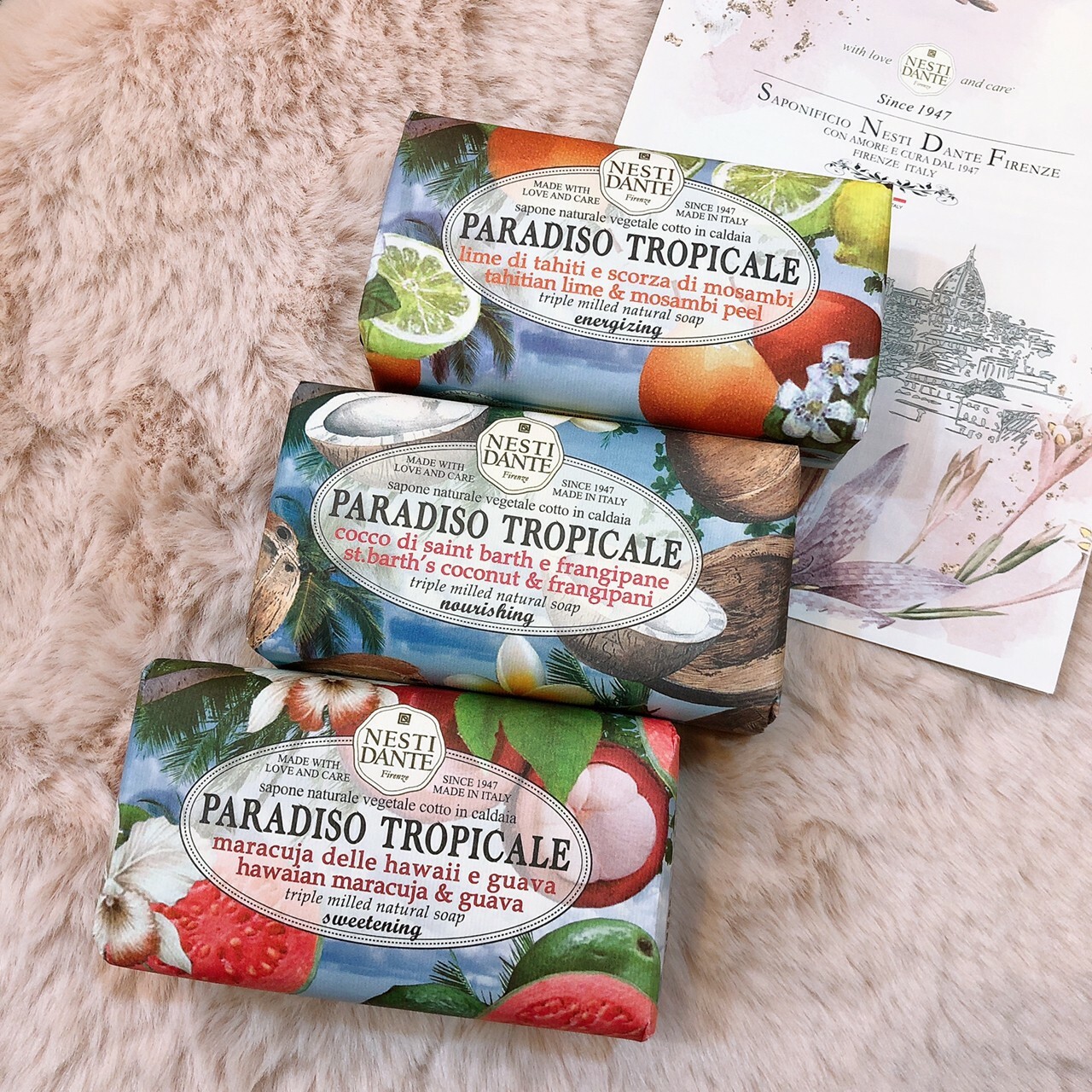 Nesti Dante 義大利手工皂/香氛皂 熱帶天堂系列250g