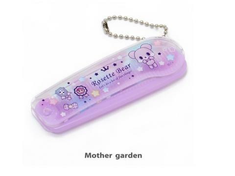【日本Mother Garden】Rosette Bear (摺疊梳/摺疊鏡)-經典款
