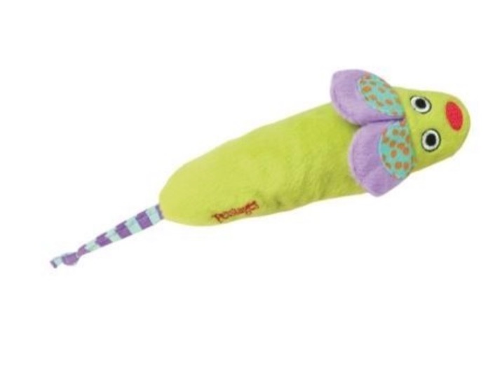 Petstages 益智貓玩具 - 綠魔力量老鼠 (6" x 1.5")