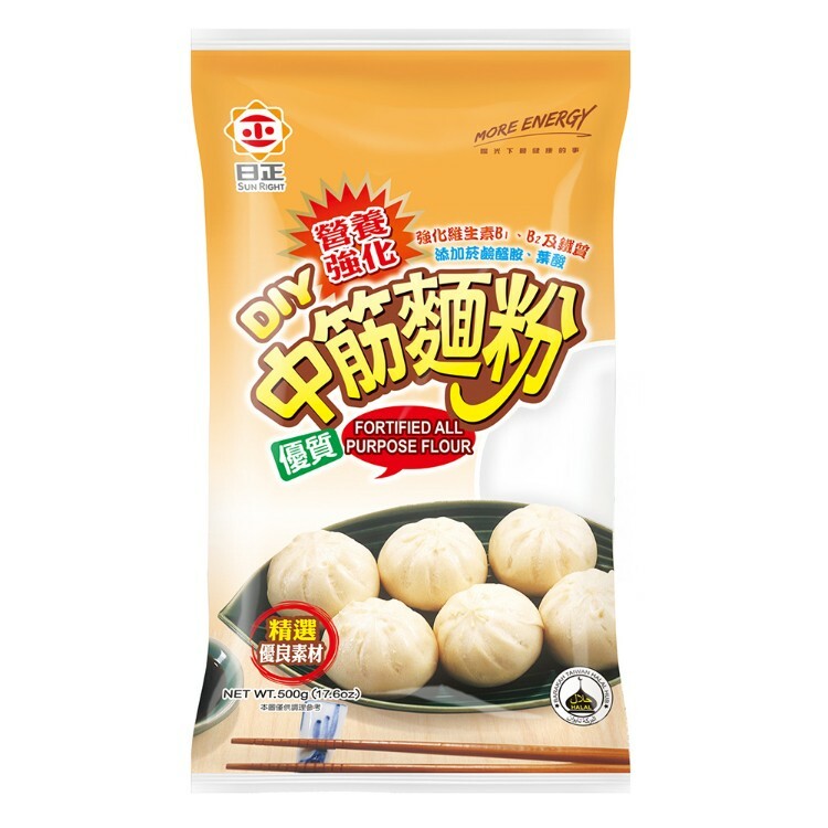 【日正】營養強化中筋麵粉 500g