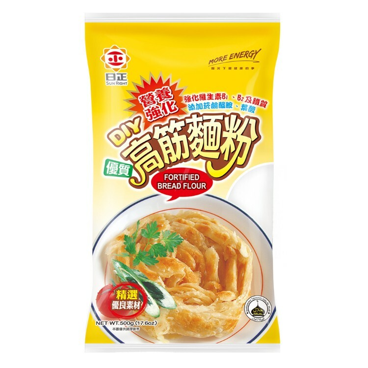 【日正】營養強化高筋麵粉 500g