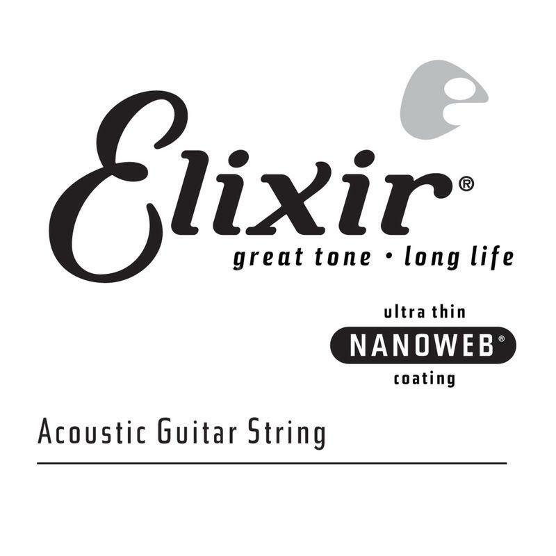 木吉他弦 第三弦 G弦 美國 Elixir 磷青銅 14122/14123/14124 Nanoweb