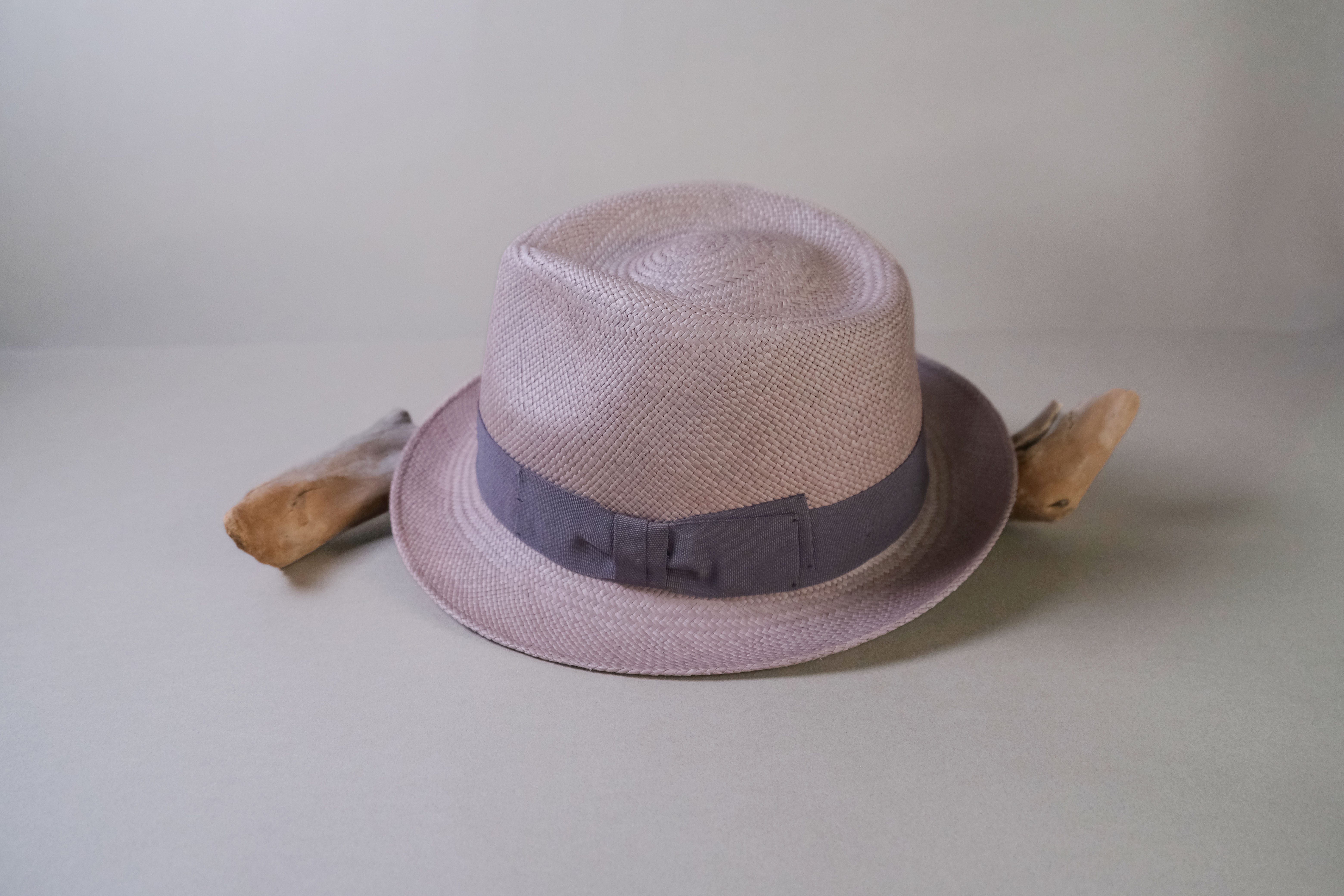 巴拿馬帽｜ Trilby - 木槿灰｜厄瓜多限定