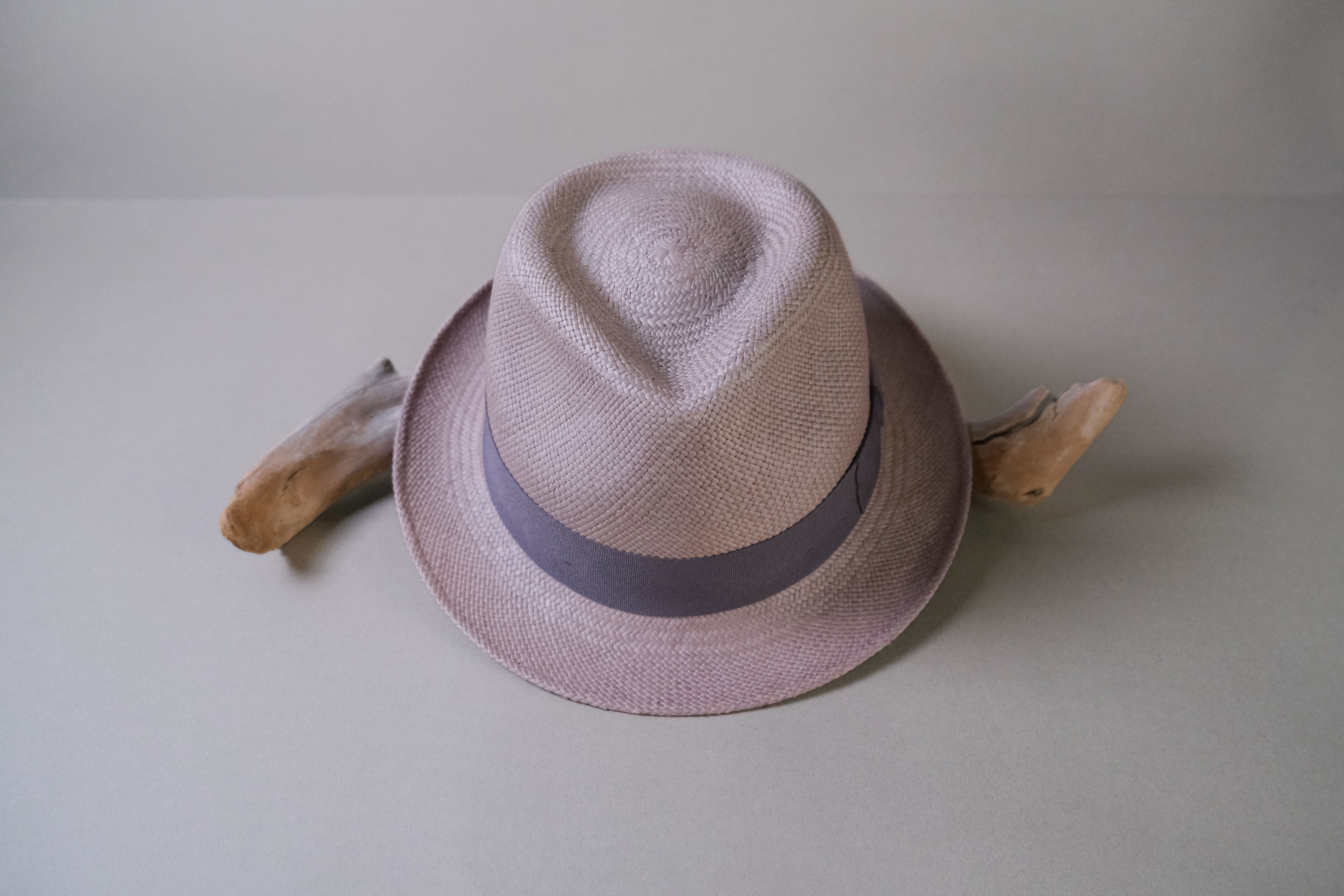 巴拿馬帽｜ Trilby - 木槿灰｜厄瓜多限定