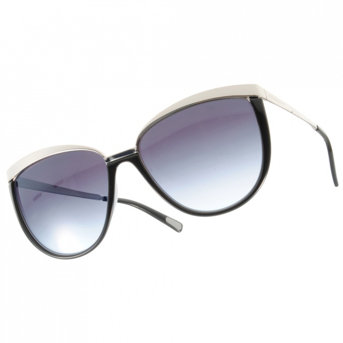 【DOLCE&GABBANA】DG2096 0618G 經典時尚貓眼框太陽眼鏡