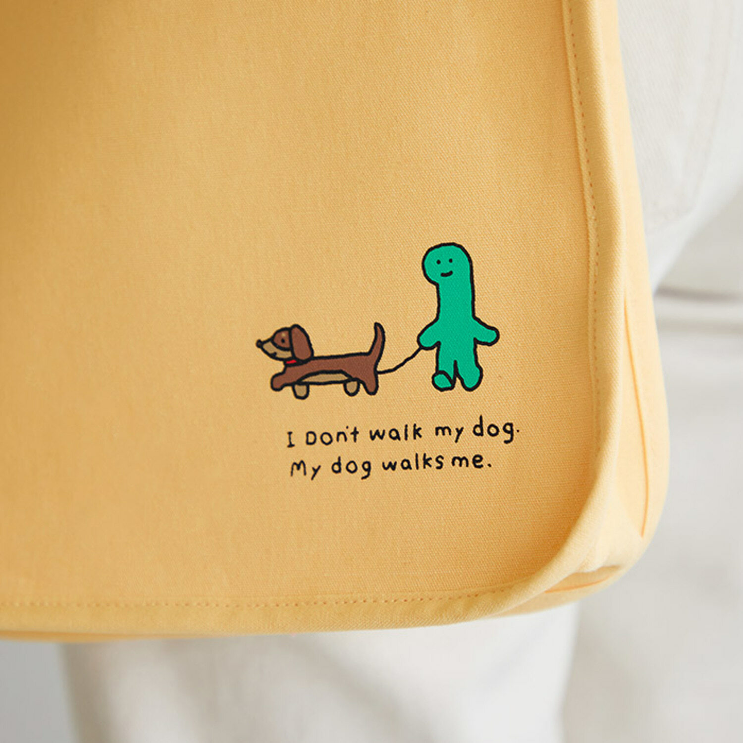 【韓國直送】【原裝行貨｜新上架！】Dan Online Joguman Studio斜揹布袋 (遛狗袋)