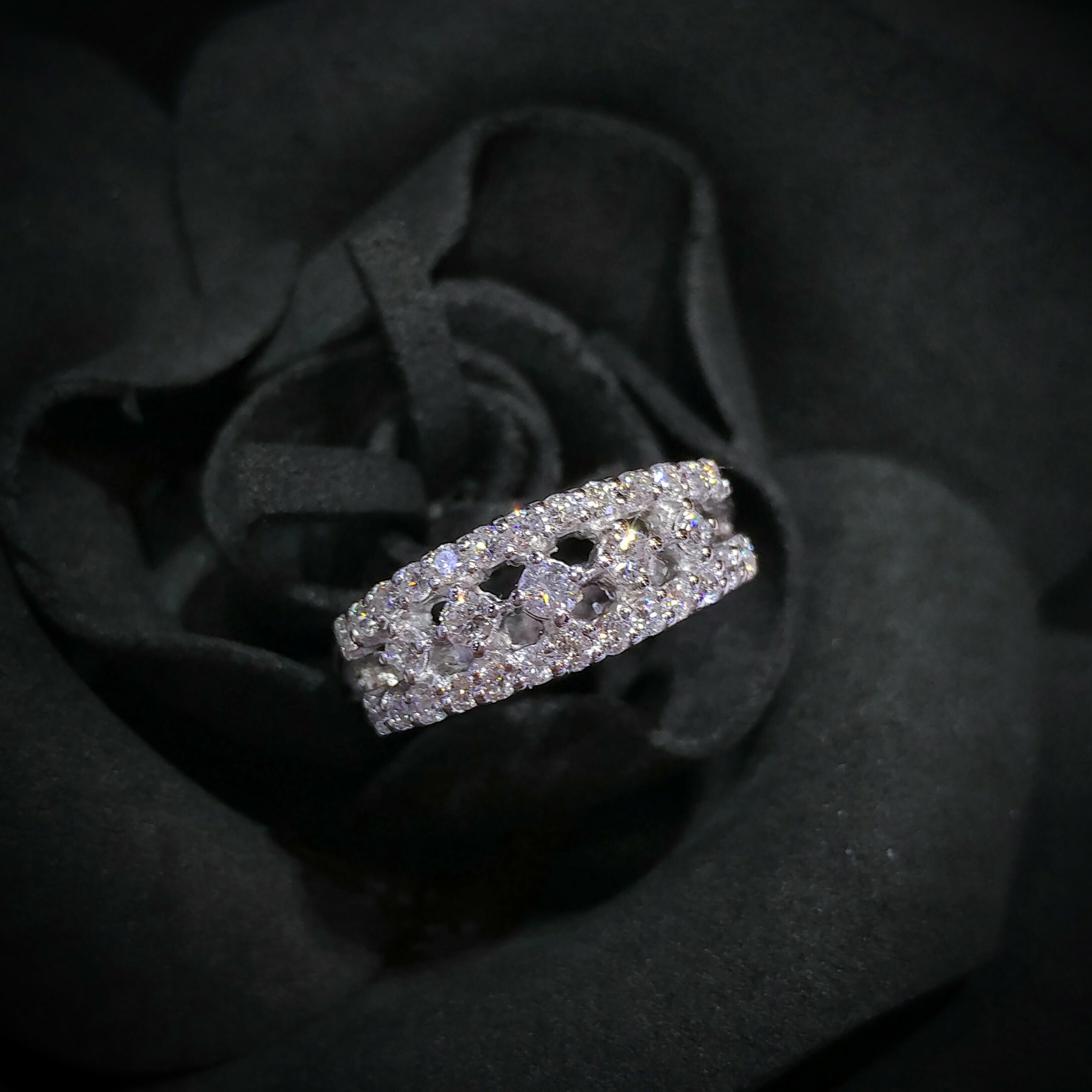 18K White Gold 0.55ct Diamond Ring