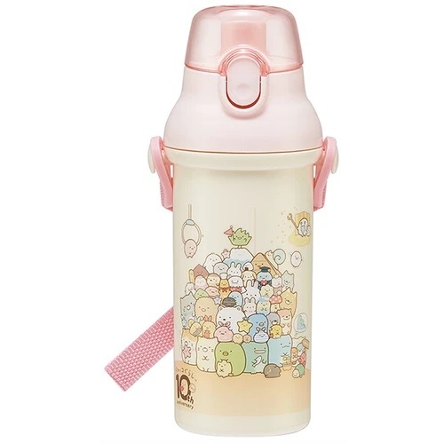 日本製 Skater角落生物 抗菌直飲水樽 480ml  十週年產品