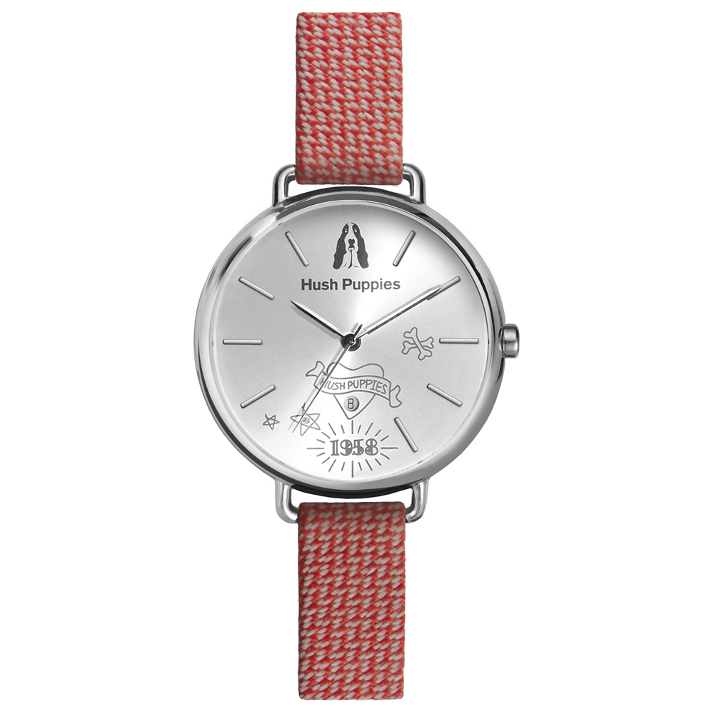 Orbz 手繪風格休閒女錶