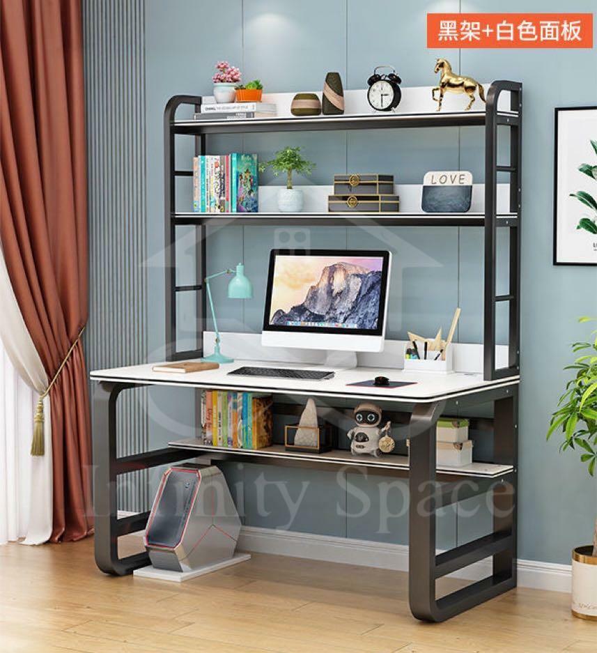 D3010 電腦枱連書架