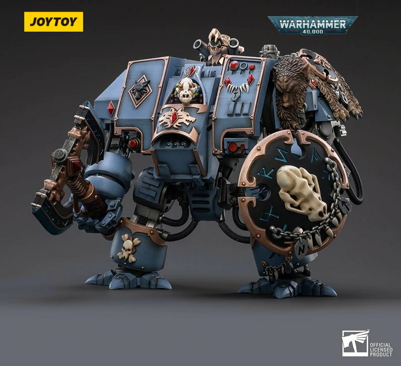 暗源 : 1/18 Warhammer 40k 星際戰士 太空野狼 神聖無畏機甲 - 赫弗兄弟