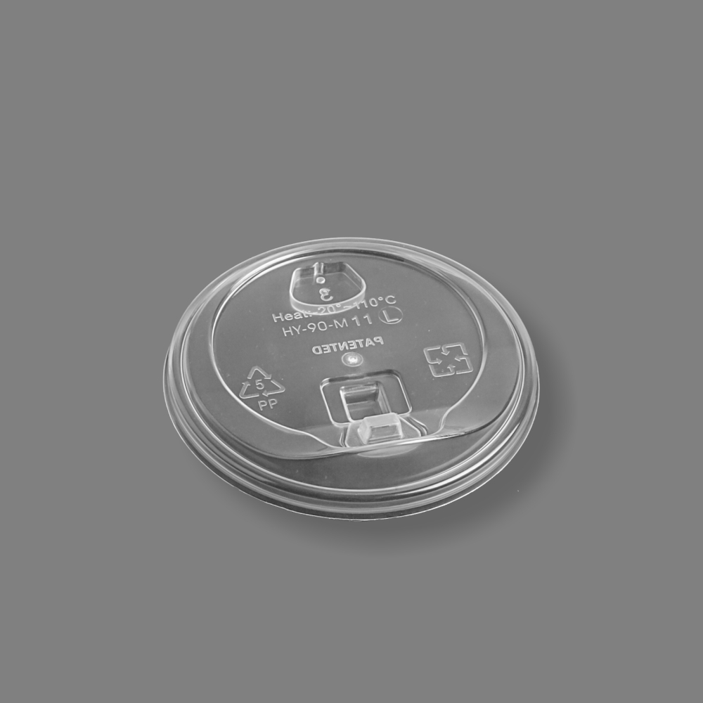 PP可掀平蓋-M11 90口徑 透明