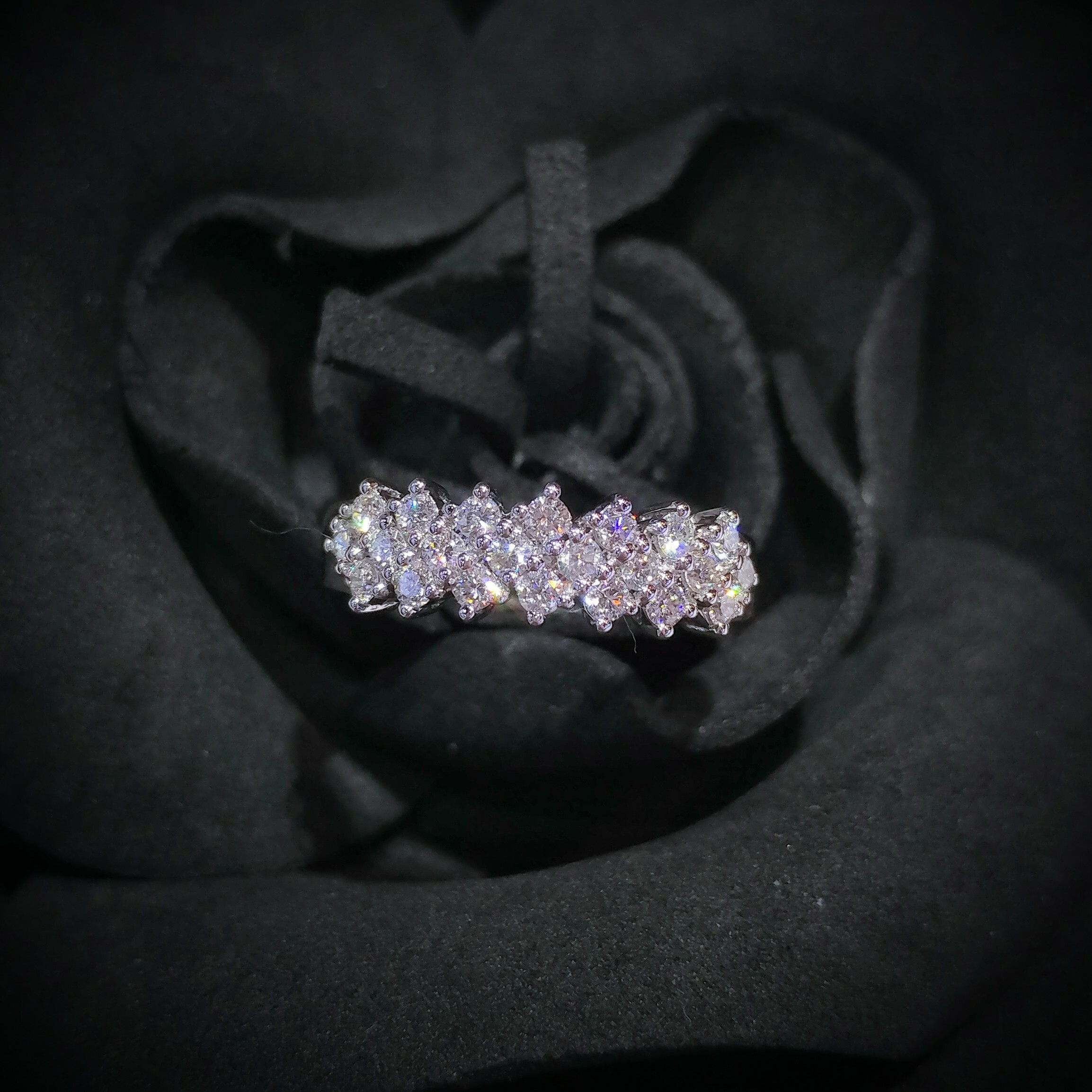 18K White Gold 0.47ct Diamond Ring