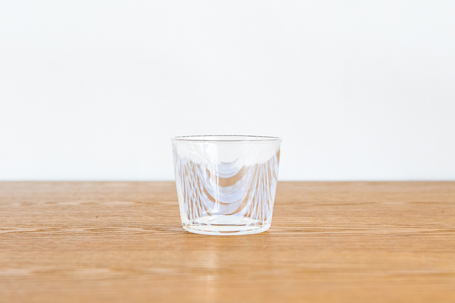 廣田硝子-大正浪漫硝子玻璃杯/ 卷上
