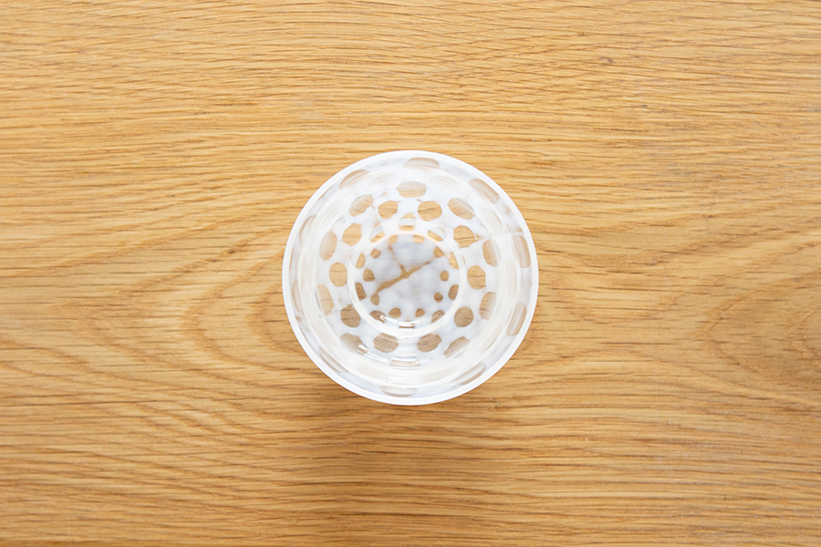 廣田硝子-大正浪漫硝子冷茶杯 水玉