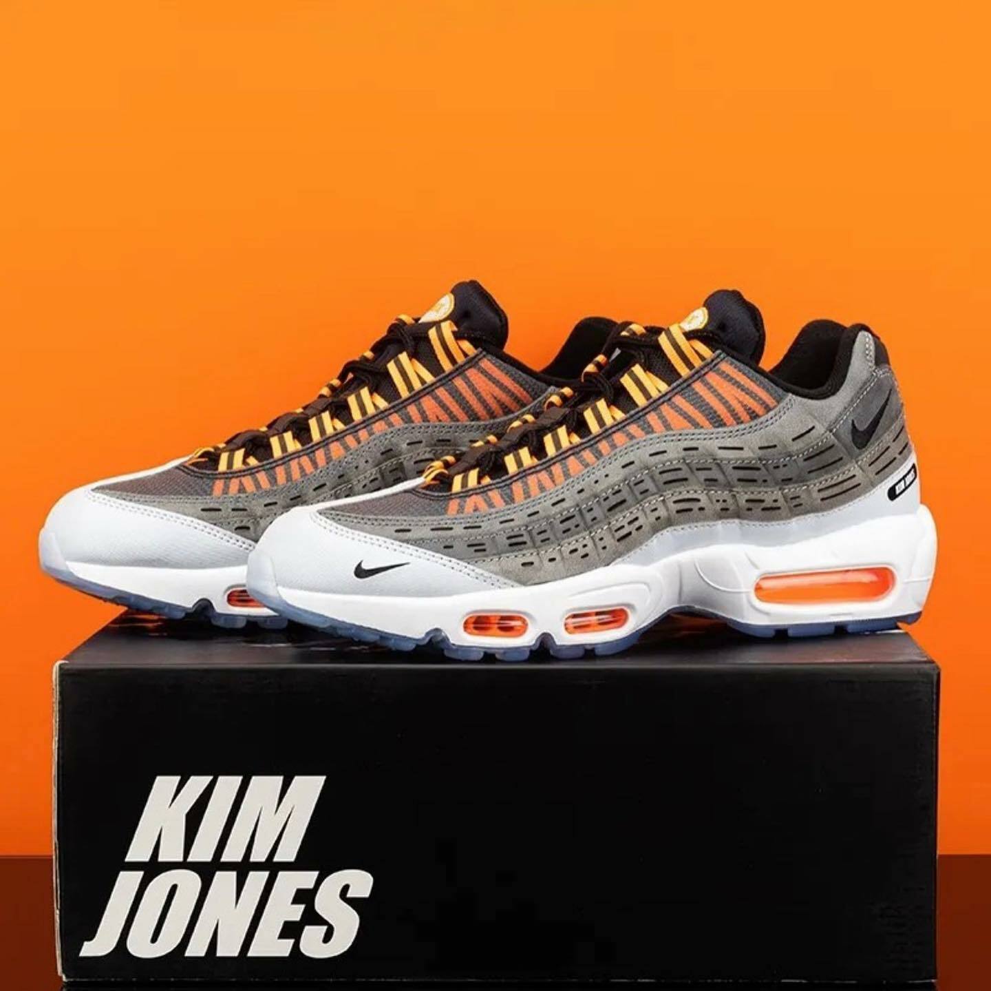 台北店限量專區㊙NIKE AIR MAX 95 X KIM JONES 灰橘