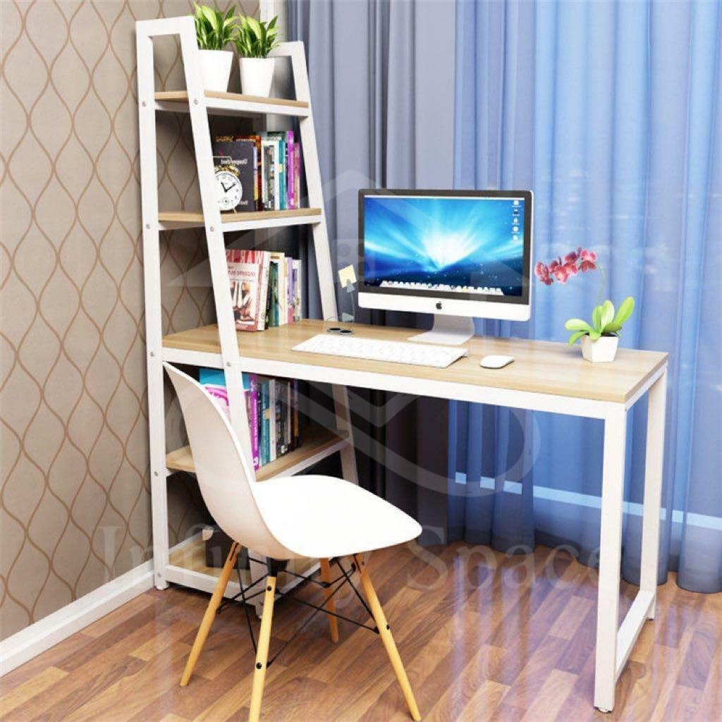 D3025 電腦枱連書架