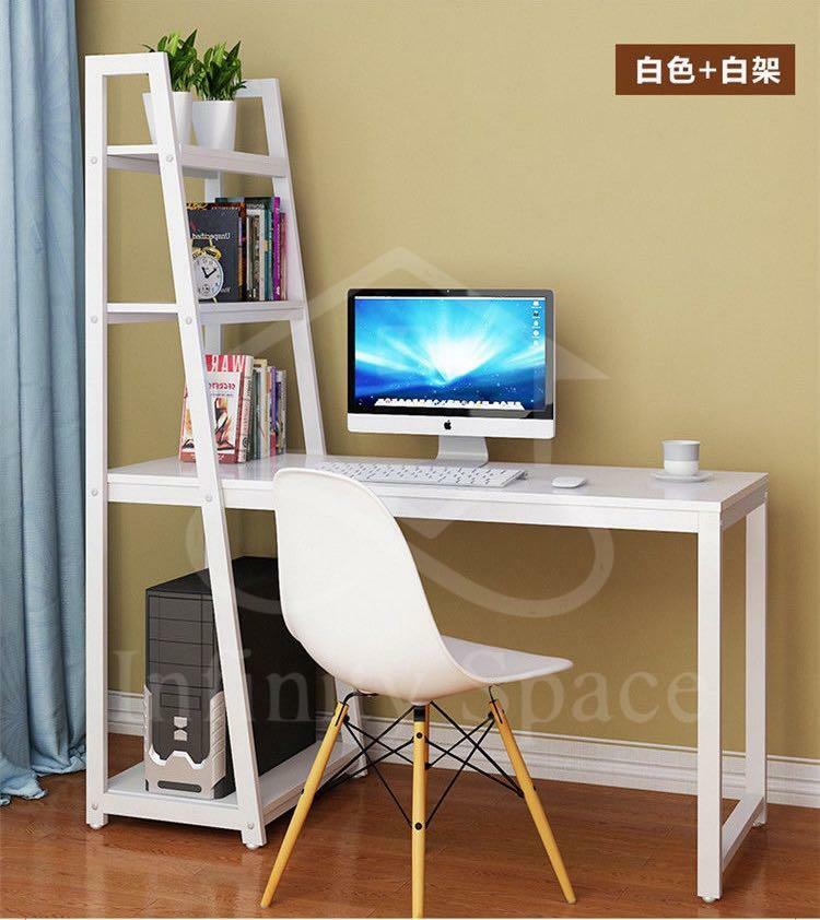 D3025 電腦枱連書架