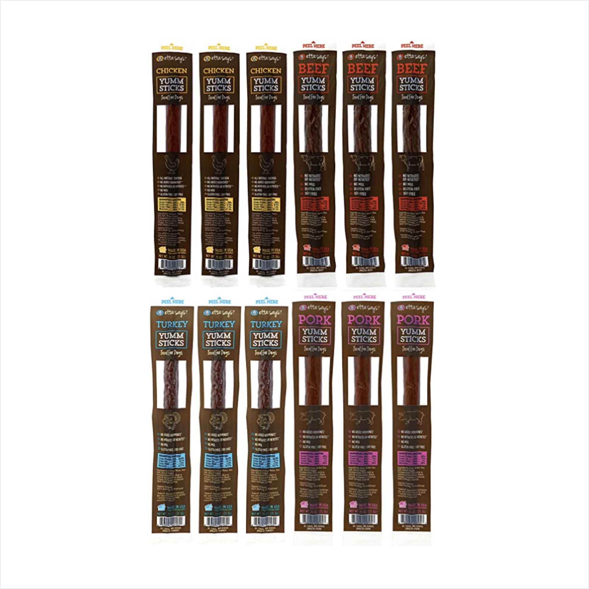 Etta Says! Yumm Sticks( 豬肉/火雞/牛肉/雞肉）